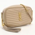 Saint Laurent Chain Lou Shoulder Bag Leather