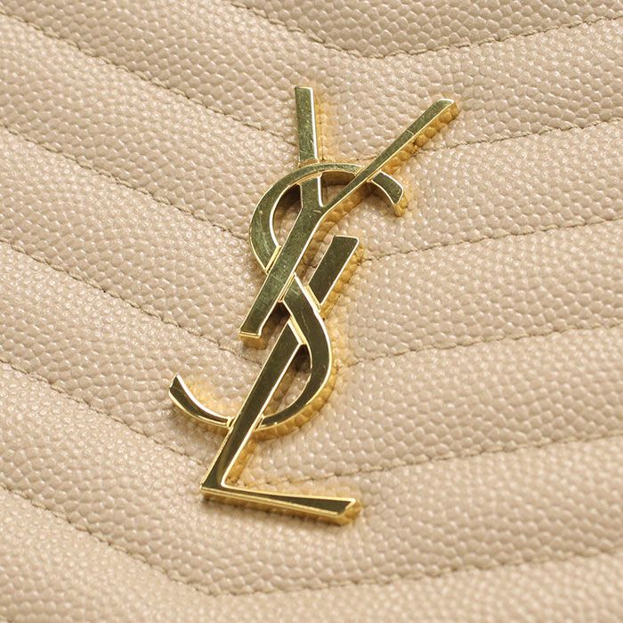 Saint Laurent Chain Lou Shoulder Bag Leather — view 4
