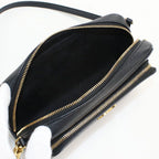 Dior Double Pouch Caro Crossbody Shoulder Bag Leather — view 3