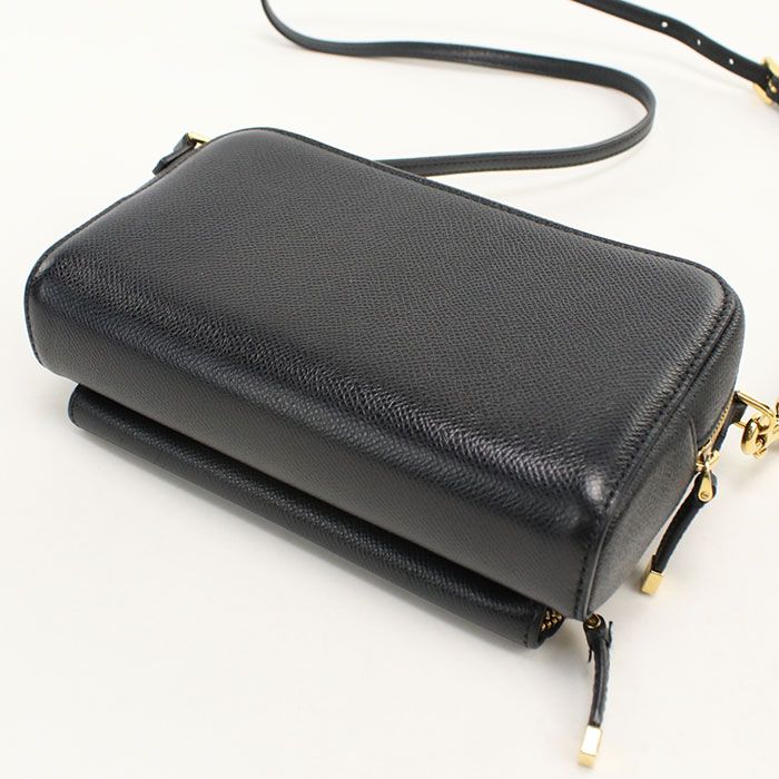 Dior Double Pouch Caro Crossbody Shoulder Bag Leather — view 2
