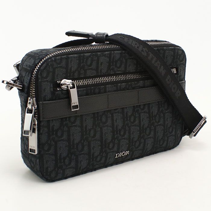 Dior Safari Dior Oblique Crossbody Shoulder Bag Cotton