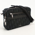 Dior Safari Dior Oblique Crossbody Shoulder Bag Cotton