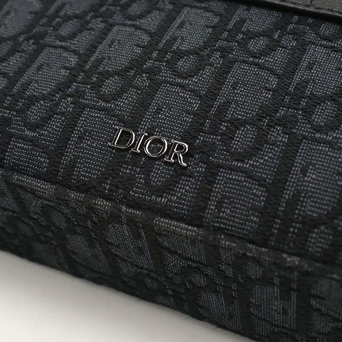 Dior Safari Dior Oblique Crossbody Shoulder Bag Cotton — view 4