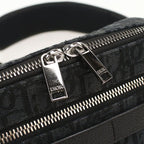 Dior Safari Dior Oblique Crossbody Shoulder Bag Cotton — view 5
