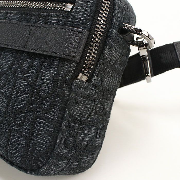 Dior Safari Dior Oblique Crossbody Shoulder Bag Cotton — view 6