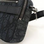 Dior Safari Dior Oblique Crossbody Shoulder Bag Cotton — view 6