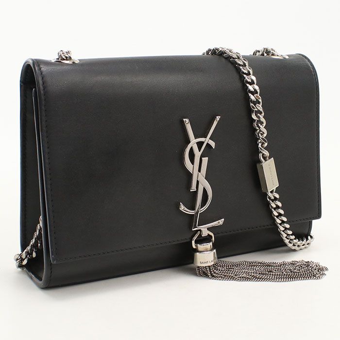 Saint Laurent Tassel Small Kate Shoulder Bag Calfskin