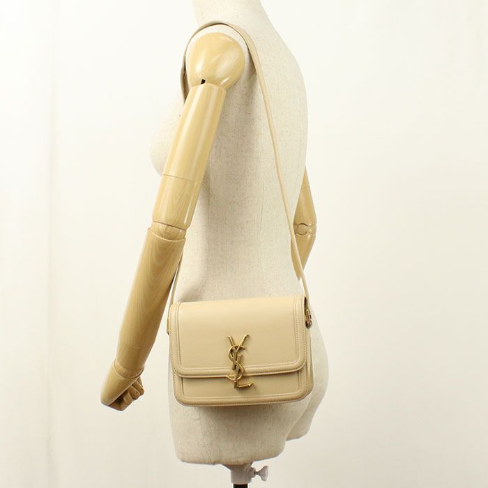 Saint Laurent Solferino Shoulder Bag Calfskin — view 7