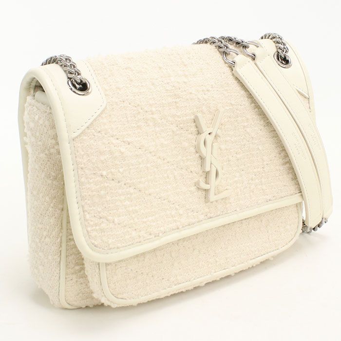 Saint Laurent Chain Niki Baby Shoulder Bag Tweed