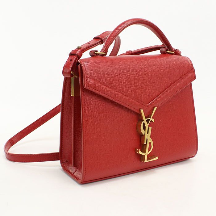 Saint Laurent Mini Top Handle 2-Way Cassandra Handbag Calfskin