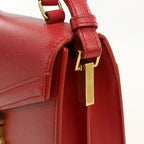 Saint Laurent Mini Top Handle 2-Way Cassandra Handbag Calfskin — view 5