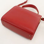 Saint Laurent Mini Top Handle 2-Way Cassandra Handbag Calfskin — view 2