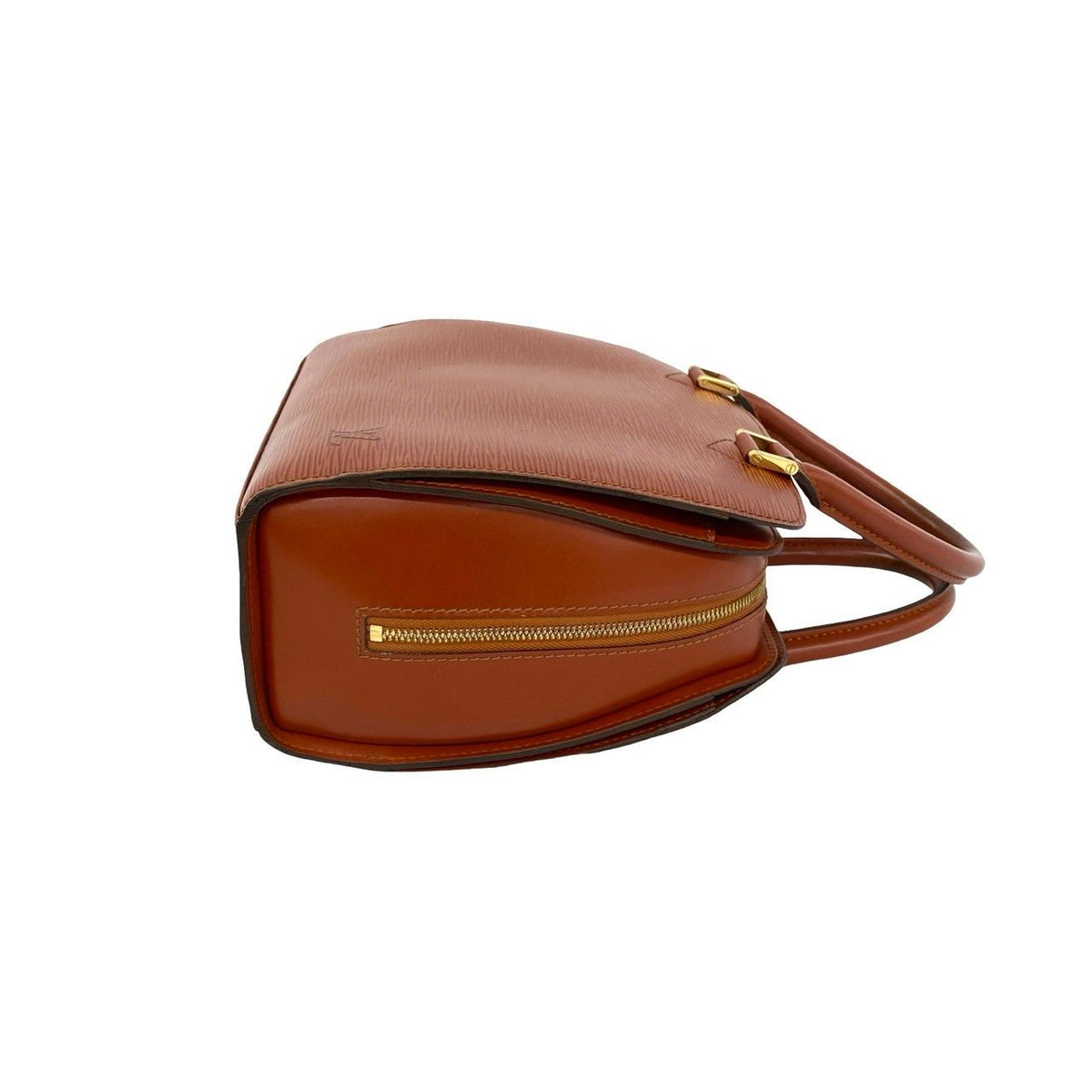 Louis Vuitton Vintage Pont Neuf Epi Leather Boston Bag Kenya Brown — view 6