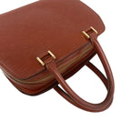Louis Vuitton Vintage Pont Neuf Epi Leather Boston Bag Kenya Brown — view 4