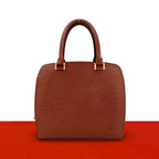 Louis Vuitton Vintage Pont Neuf Epi Leather Boston Bag Kenya Brown