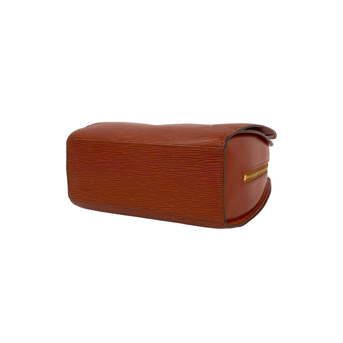 Louis Vuitton Vintage Pont Neuf Epi Leather Boston Bag Kenya Brown — view 8
