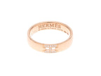 Hermes Ever Hercules Ring 18k Pink Gold