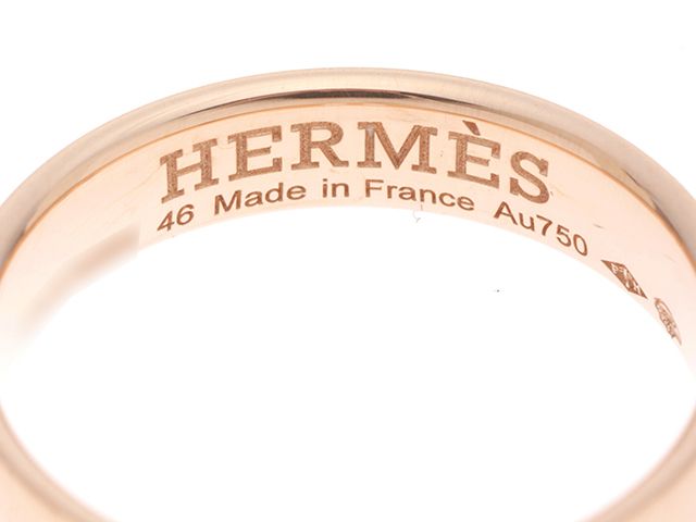 Hermes Ever Hercules Ring 18k Pink Gold — view 3