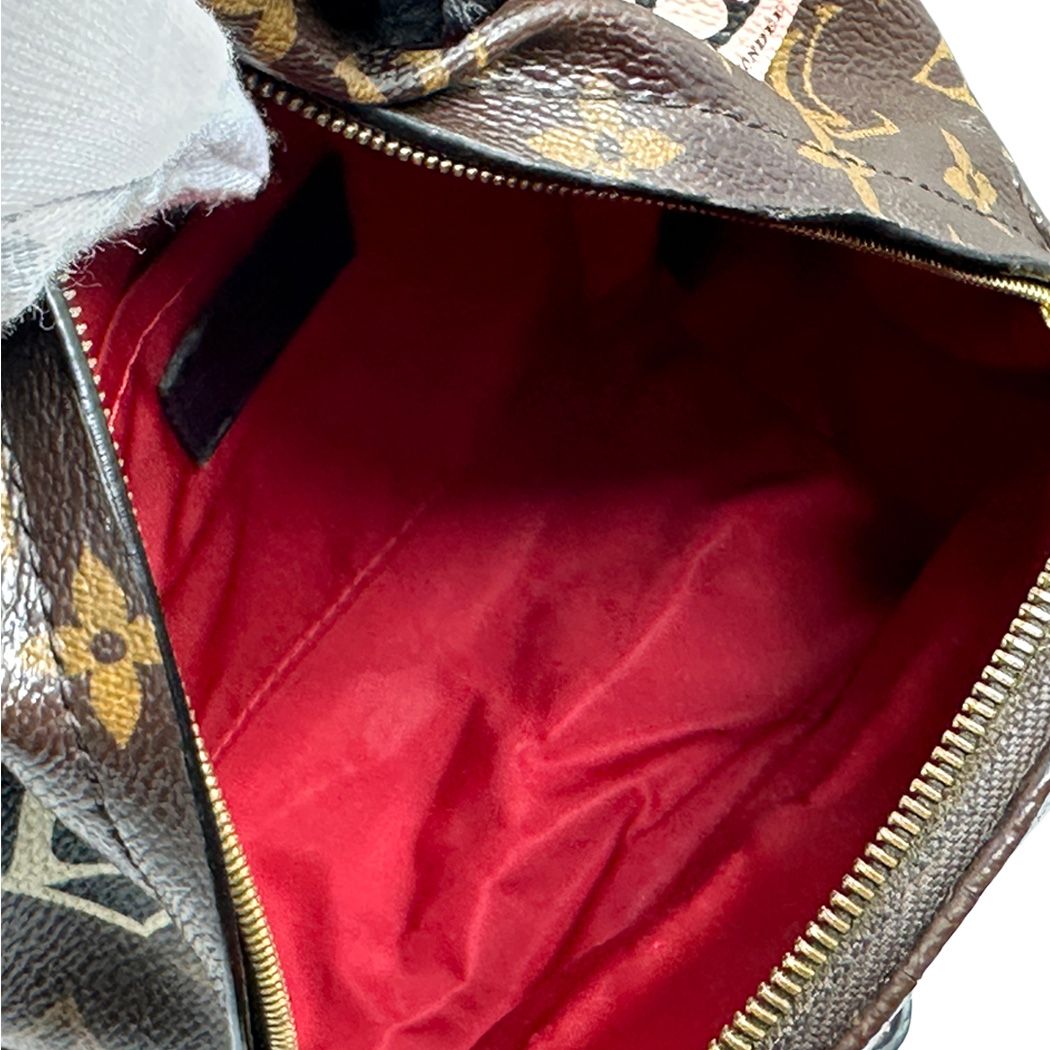Louis Vuitton Monogram Backpack World Tour Palm Springs Mini Small Gold — view 6
