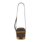 Louis Vuitton Leather Shoulder Bag Pochette Danube PM Monogram Vachetta Brown