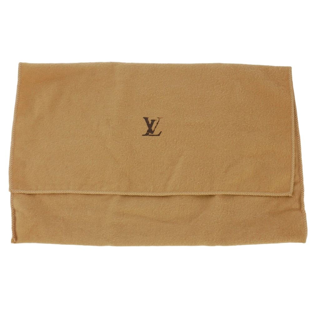 Louis Vuitton Leather Shoulder Bag Pochette Danube PM Monogram Vachetta Brown — view 8