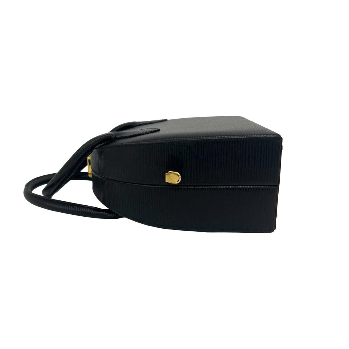 Fendi Vintage Epi Leather 2-Way Shoulder Bag Mini Black — view 5