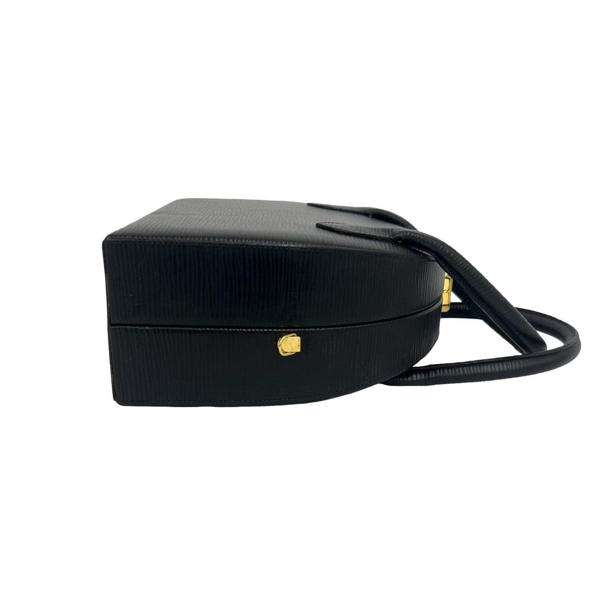 Fendi Vintage Epi Leather 2-Way Shoulder Bag Mini Black — view 6
