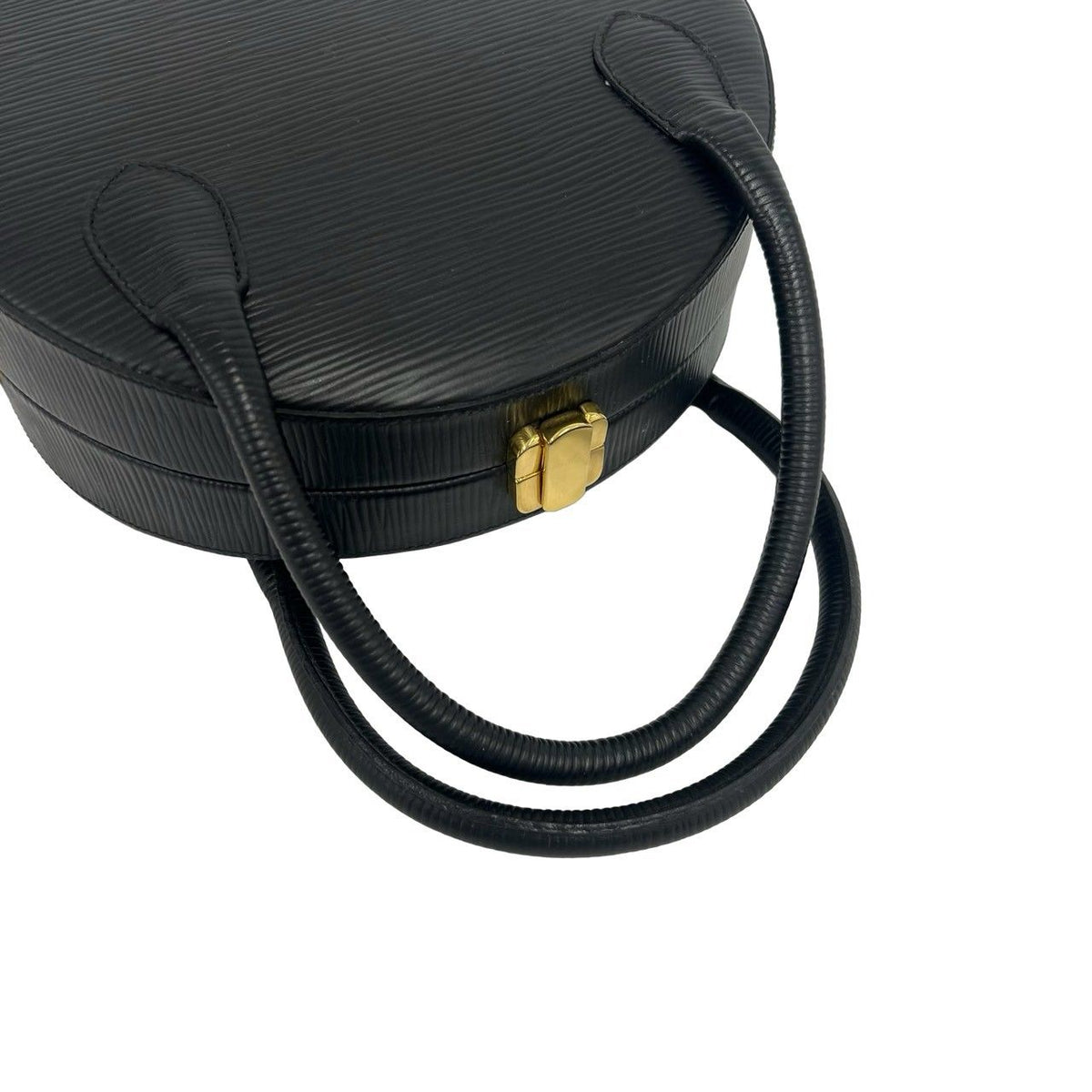 Fendi Vintage Epi Leather 2-Way Shoulder Bag Mini Black — view 4