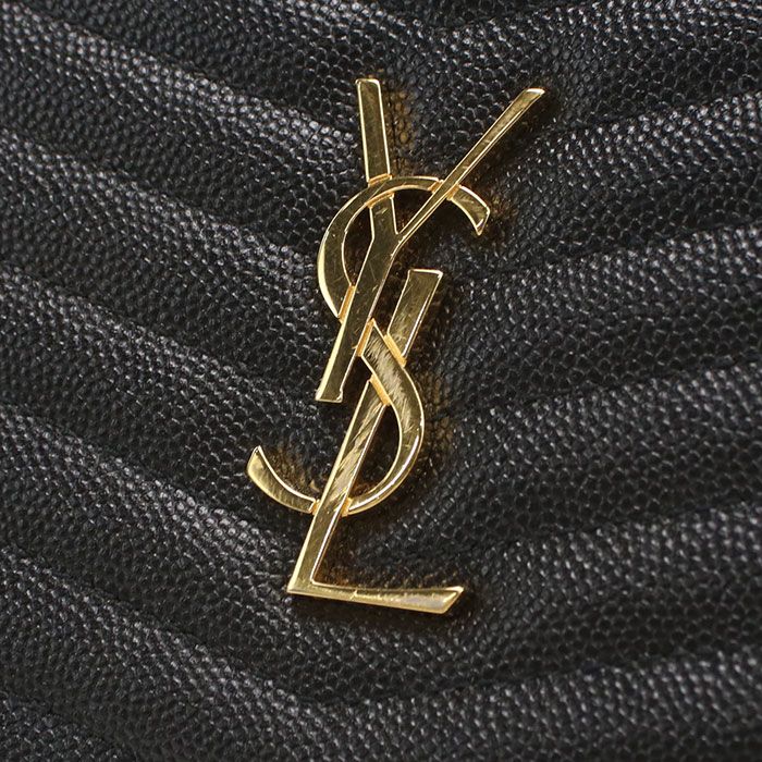 Saint Laurent Chain Lou Shoulder Bag Leather — view 5