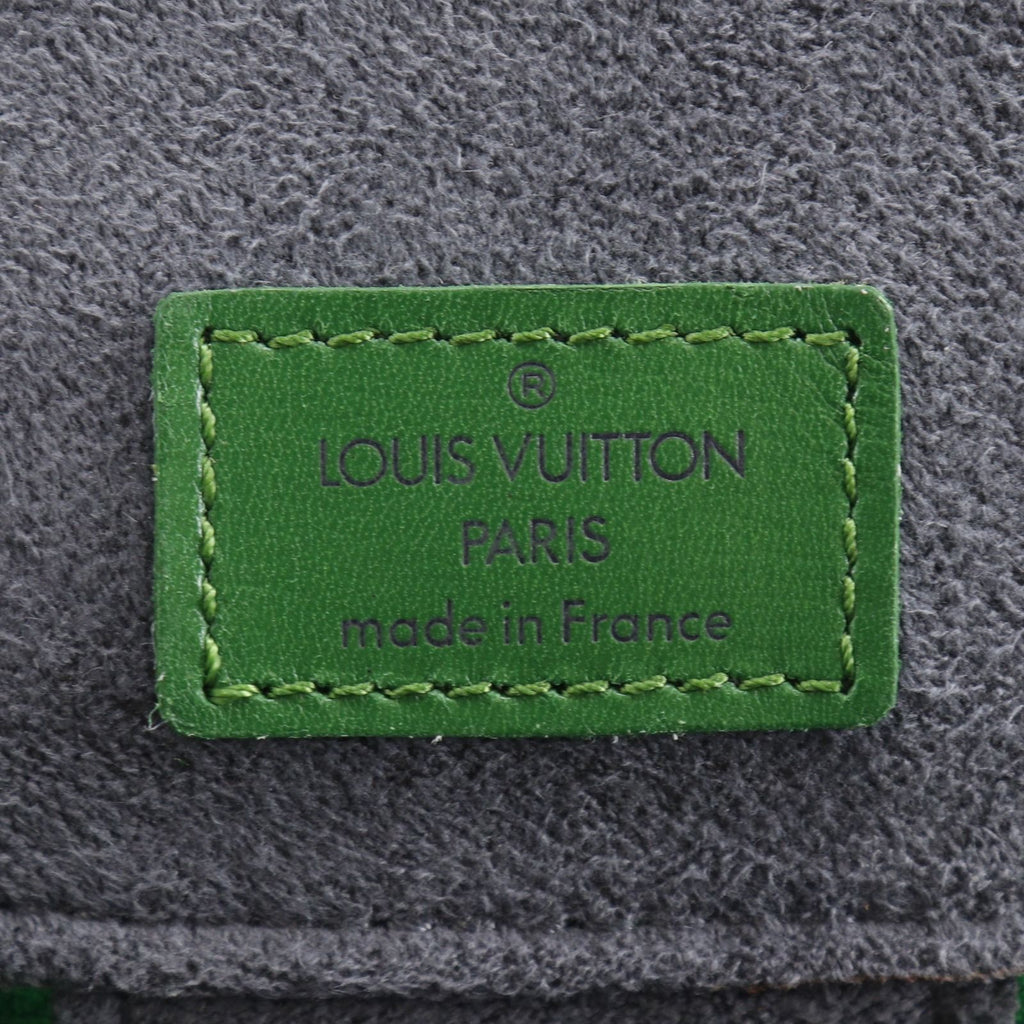 Louis Vuitton Ecrin Bijou 10 Pouch Epi Leather Green Jewelry Case — view 7