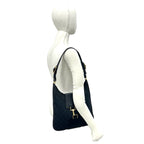 Gucci Jackie GG Pattern Canvas Leather Shoulder Bag Black — view 2