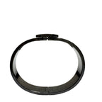 Hermes Clic Clac PM Metallic Black White So Bangle Bracelet — view 4