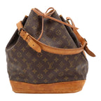 Louis Vuitton Monogram Noe Shoulder Bag Drawstring