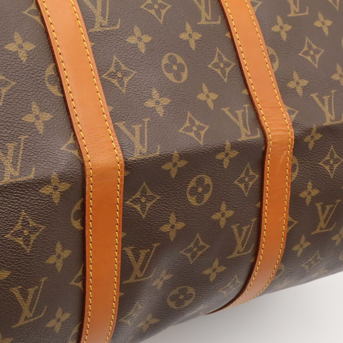 Louis Vuitton Monogram Keepall Bandouliere 50 Boston Bag Purse 2-Way — view 8
