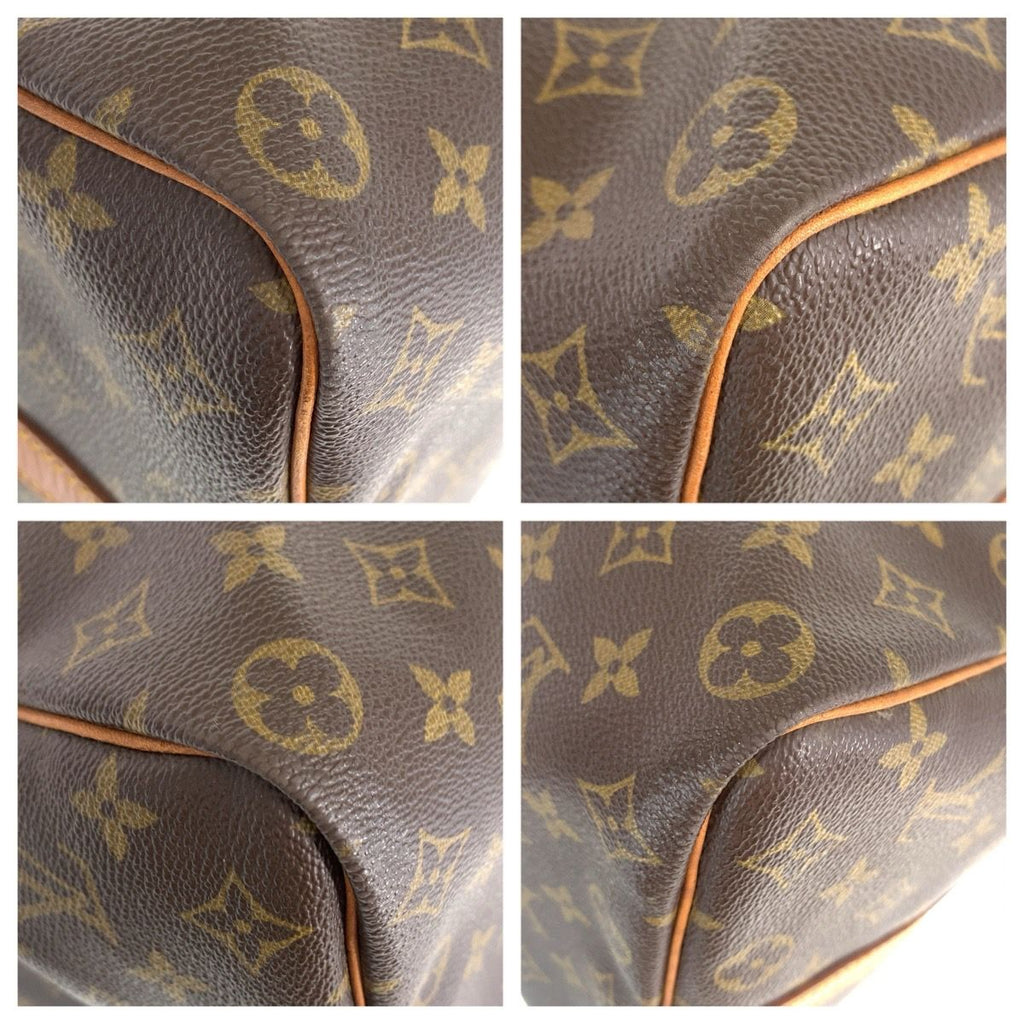 Louis Vuitton Monogram Keepall Bandouliere 50 Brown Leather Boston Bag — view 3