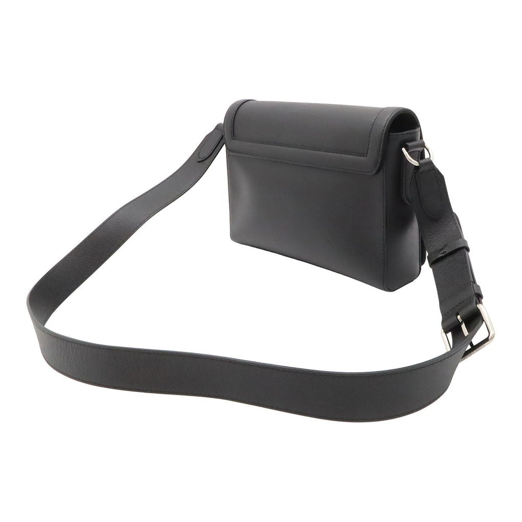 Louis Vuitton Taiga New Flap Messenger Shoulder Bag Crossbody Leather Noir — view 2
