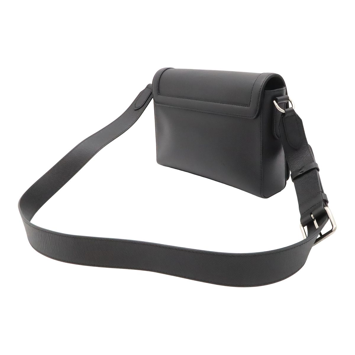 Louis Vuitton Taiga New Flap Messenger Shoulder Bag Crossbody Leather Noir — view 2