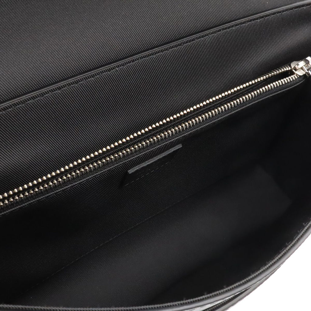 Louis Vuitton Taiga New Flap Messenger Shoulder Bag Crossbody Leather Noir — view 7