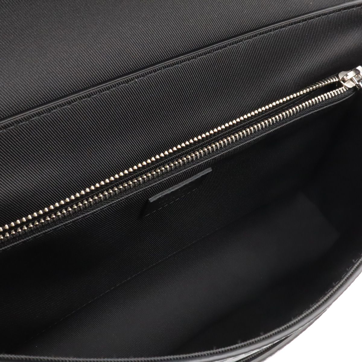 Louis Vuitton Taiga New Flap Messenger Shoulder Bag Crossbody Leather Noir — view 7