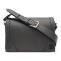 Louis Vuitton Taiga New Flap Messenger Shoulder Bag Crossbody Leather Noir