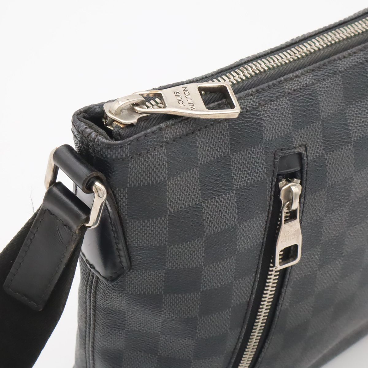 Louis Vuitton Damier Graphite Mick PM Shoulder Bag — view 4