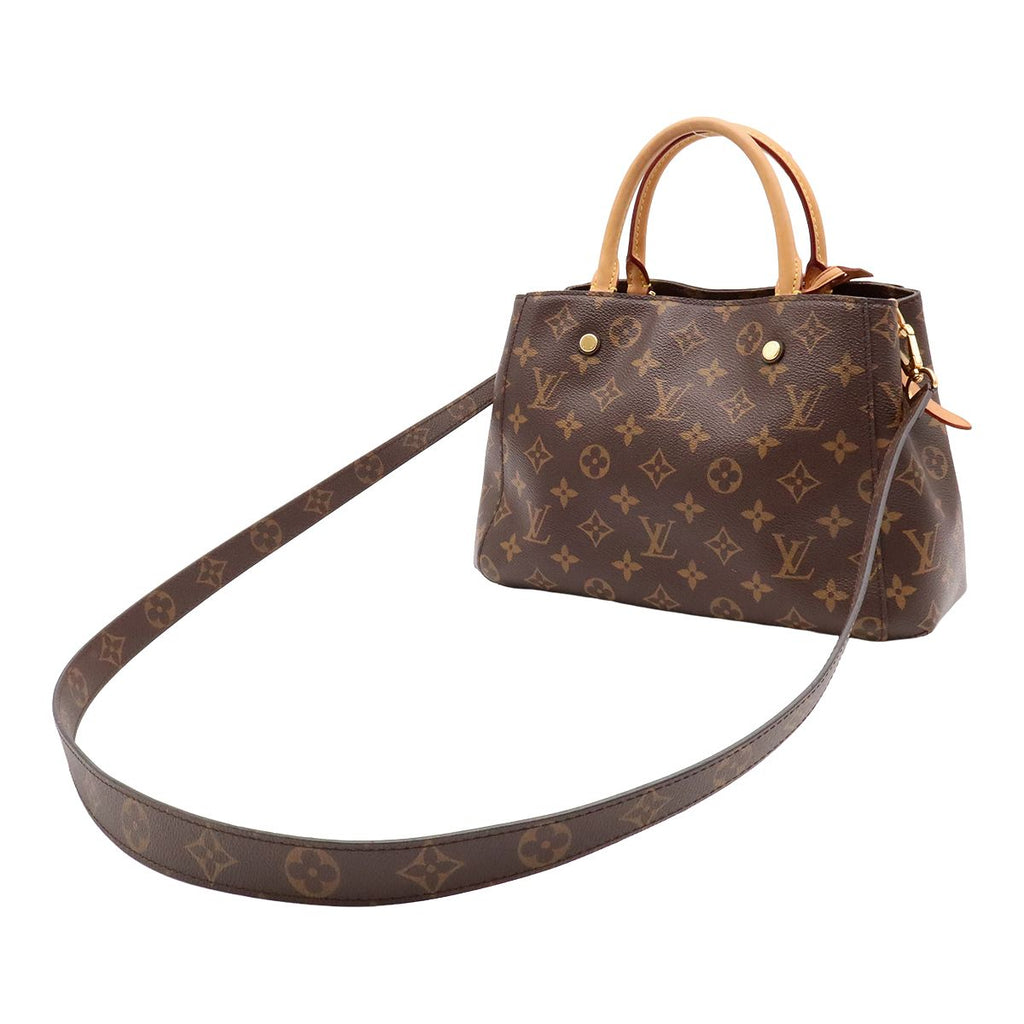 Louis Vuitton Monogram Montaigne BB 2-Way Shoulder Bag — view 2