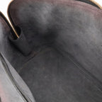 Louis Vuitton Epi Alma Handbag Leather Noir Black Gold — view 7
