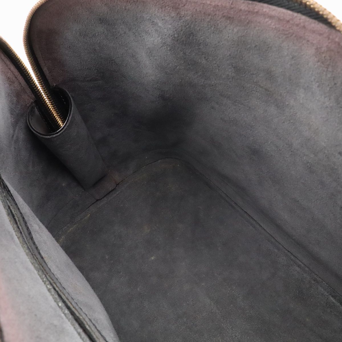 Louis Vuitton Epi Alma Handbag Leather Noir Black Gold — view 7