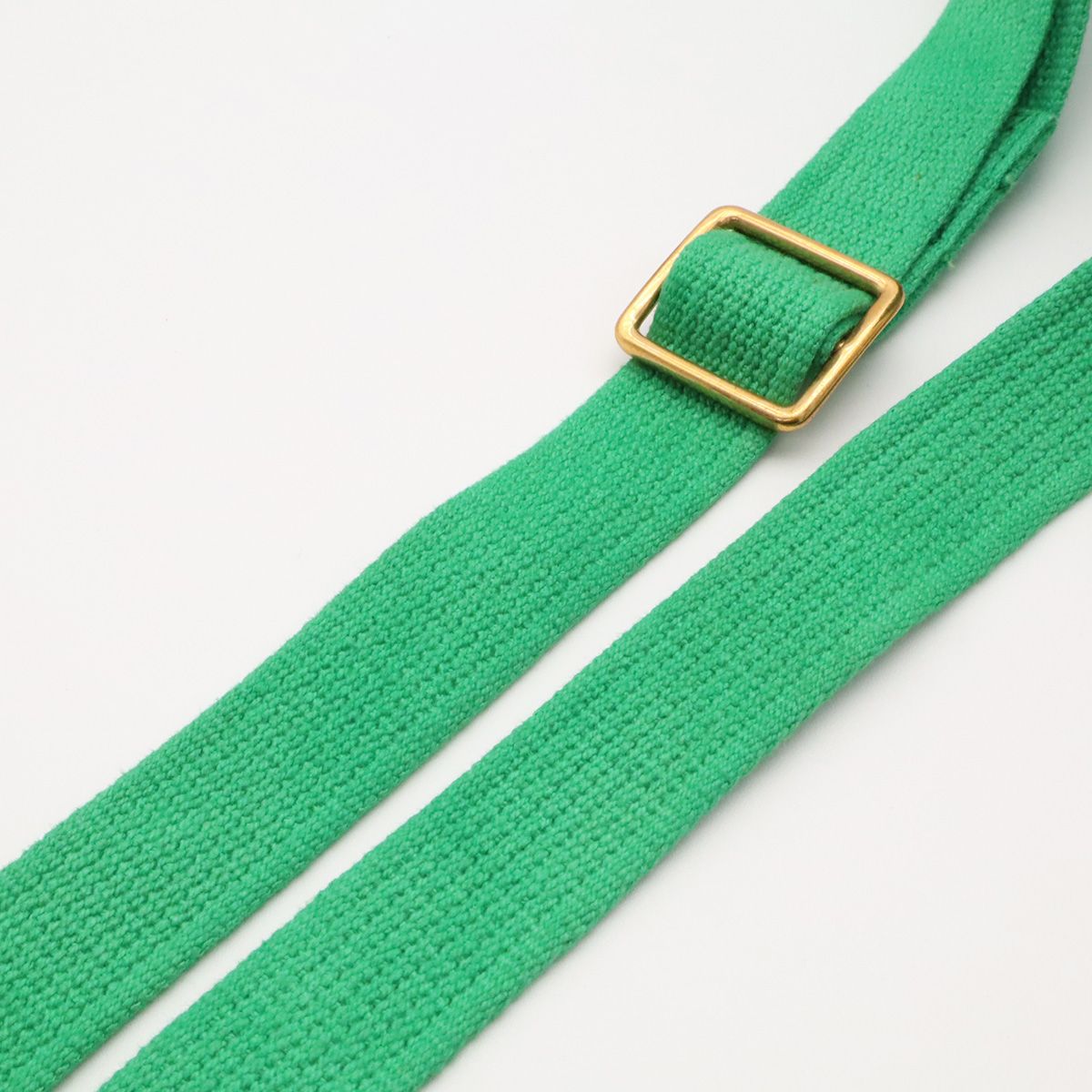 Hermes Shoulder Bag Drawstring Butterfly Canvas Green Blue Multicolor Gold — view 4