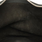 Loewe Anagram Shoulder Bag Leather Black Silver — view 7