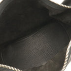Loewe Anagram Shoulder Bag Leather Black Silver — view 6