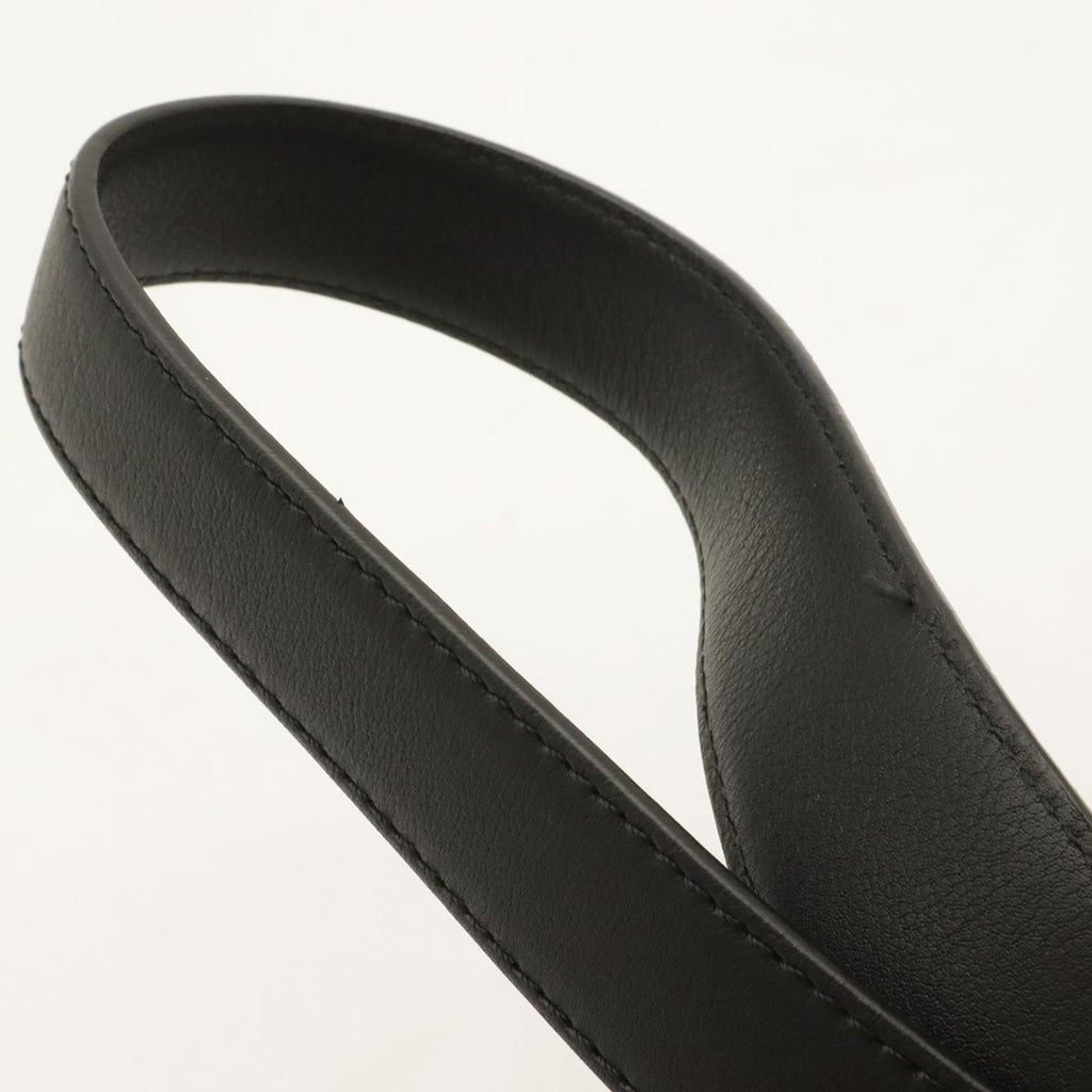 Loewe Anagram Shoulder Bag Leather Black Silver — view 4