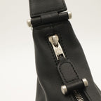 Loewe Anagram Shoulder Bag Leather Black Silver — view 5