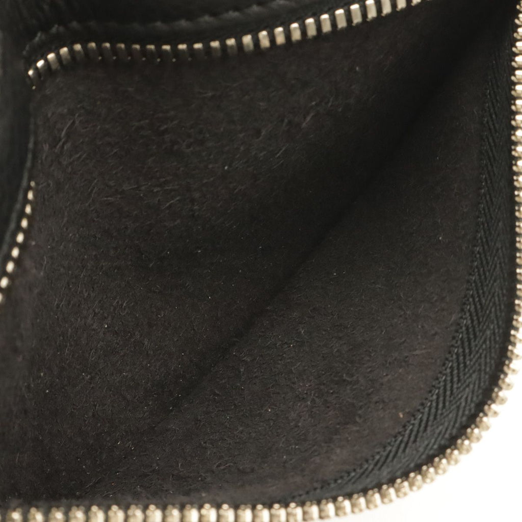 Loewe Anagram Shoulder Bag Leather Black Silver — view 8